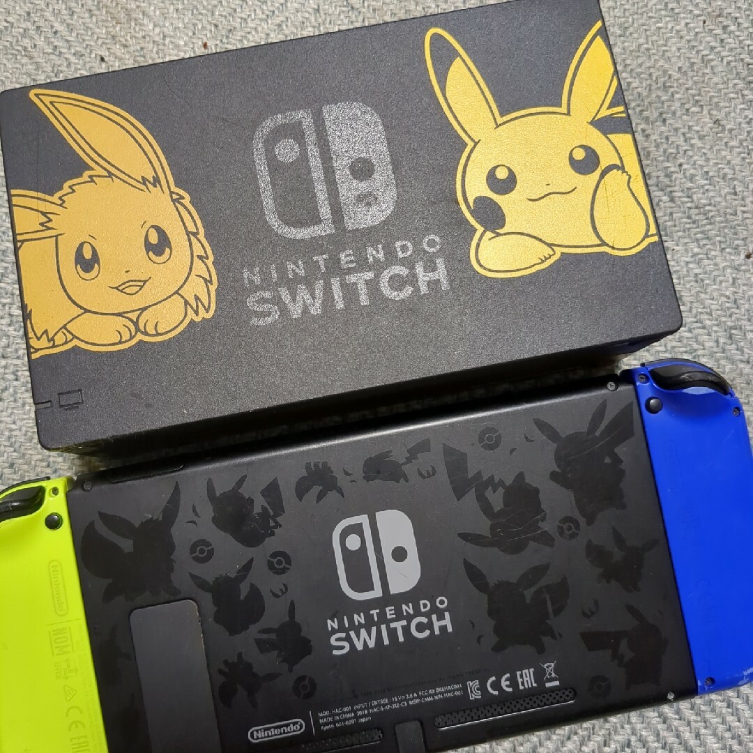 ピカブイモデル Switch本体のみ 他ジャンク扱い