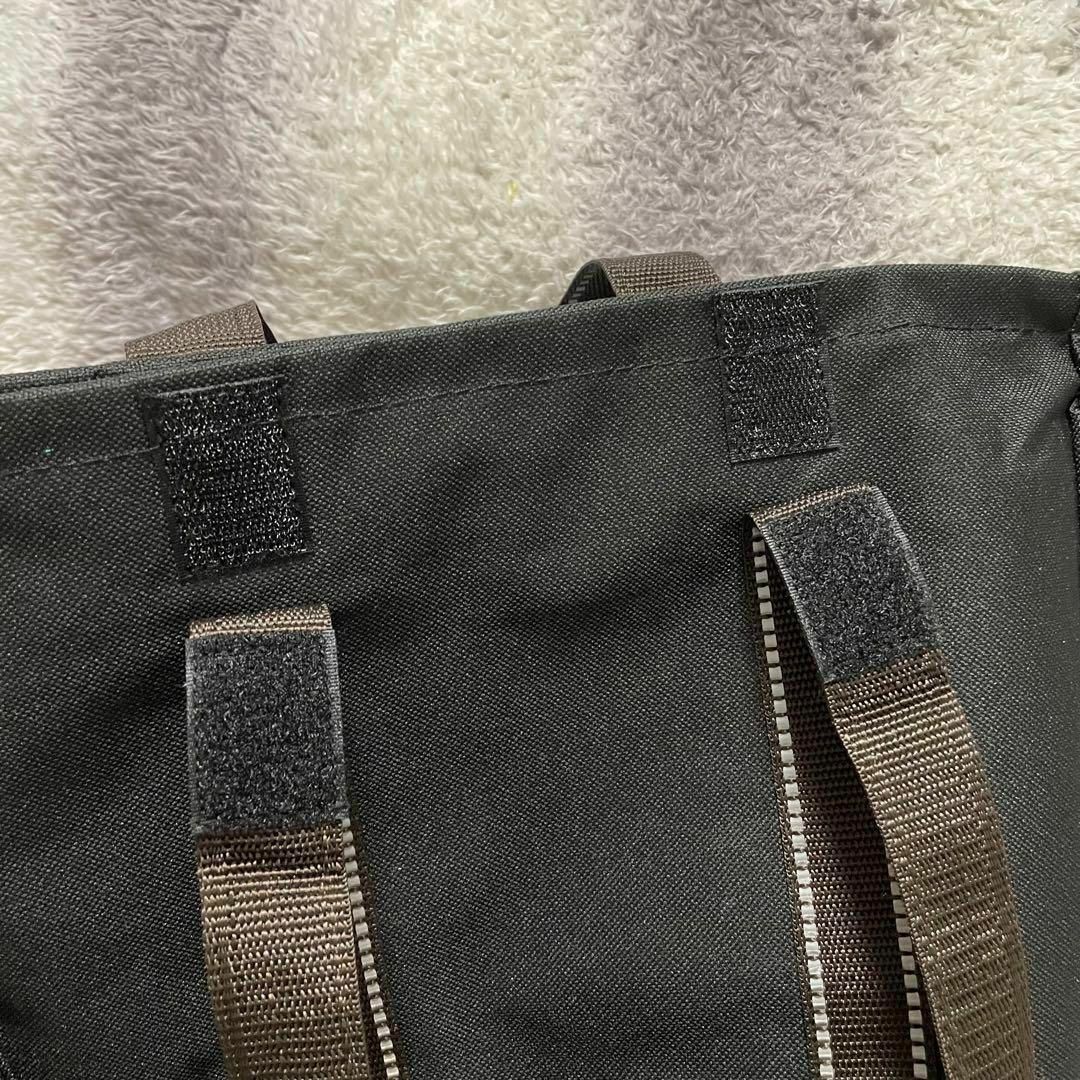b134iトートバッグ ショルダーバッグ シンプル 黒 ブラウン カバー付き レディースのバッグ(トートバッグ)の商品写真