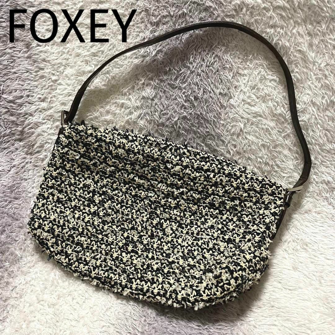 FOXEY - b136i FOXEY ハンドバッグ ミニバッグ シンプル オシャレの