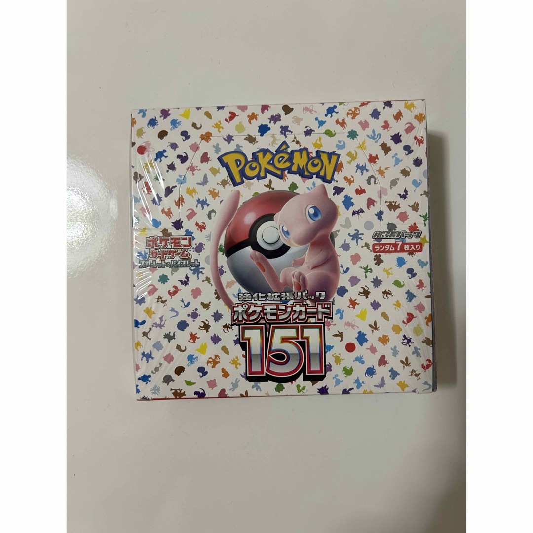 ポケモンカード 151 1BOX(ボックス)新品未開封シュリンク付き-
