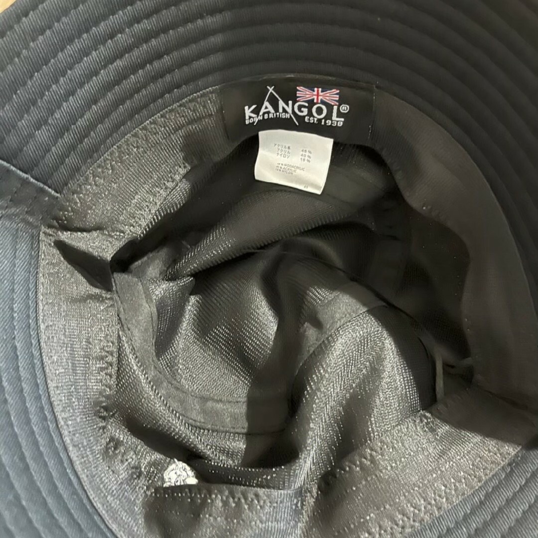 KANGOL(カンゴール)のカンゴール！　バケットハット　バケハ　黒　韓国　カジュアル　ストリート　アウトド メンズの帽子(ハット)の商品写真