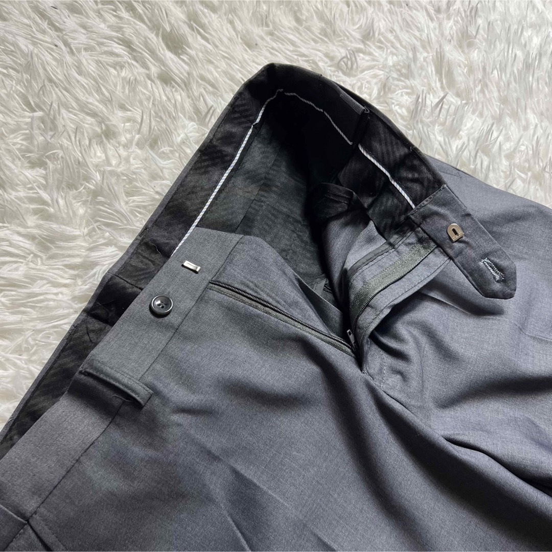 YUNCLOS スリーピース　セットアップ　スーツ　グレー　メンズ　Lサイズ 7