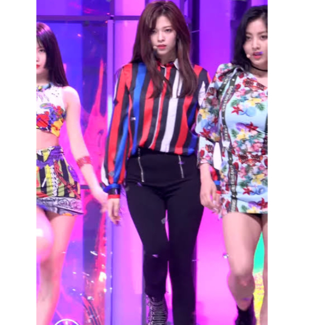 MSGM - ジョンヨン着用 MSGM トリコロールストライプシャツ MSGM - ジョンヨン着用 MSGM トリコロールストライプシャツ