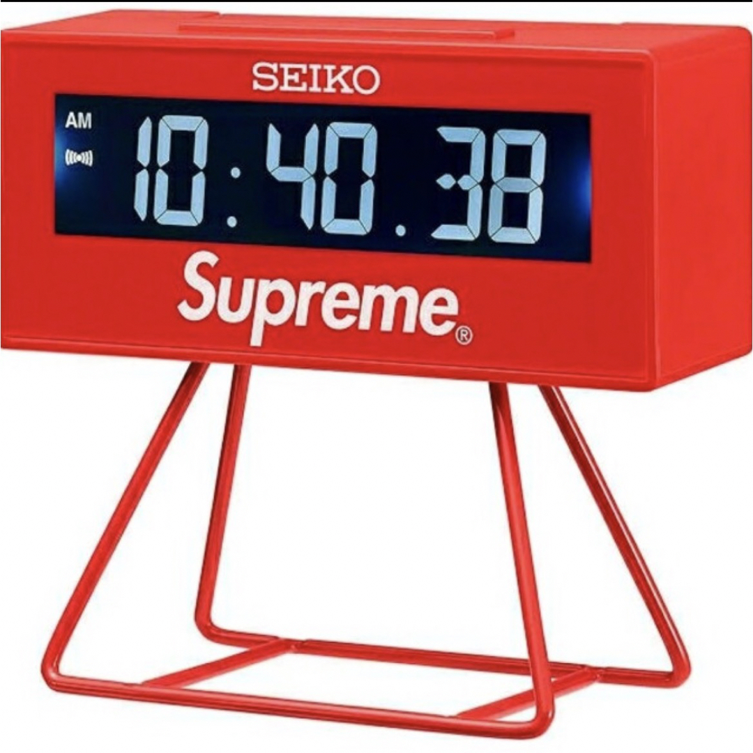 Supreme(シュプリーム)のSupreme Seiko Marathon Clock 新品未開封 セイコー インテリア/住まい/日用品のインテリア小物(置時計)の商品写真