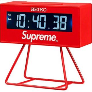 シュプリーム(Supreme)のSupreme Seiko Marathon Clock 新品未開封 セイコー(置時計)