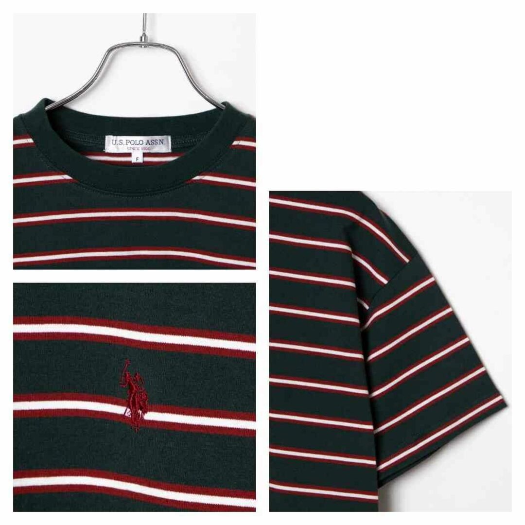 【色: ホワイト】[ウィゴー] 別注 US POLO Tシャツ 半袖 服 ワンポ 3