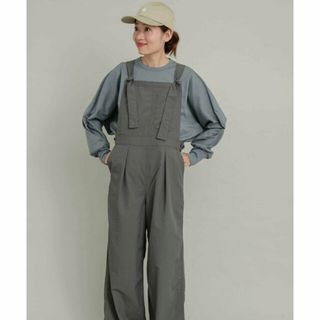 アーバンリサーチドアーズ(URBAN RESEARCH DOORS)の【CHARCOAL】『UVカット』『撥水』ネイチャークリーンサロペット(サロペット/オーバーオール)