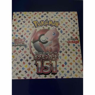 ポケモン(ポケモン)のポケモンカード151 box シュリンク付き(Box/デッキ/パック)