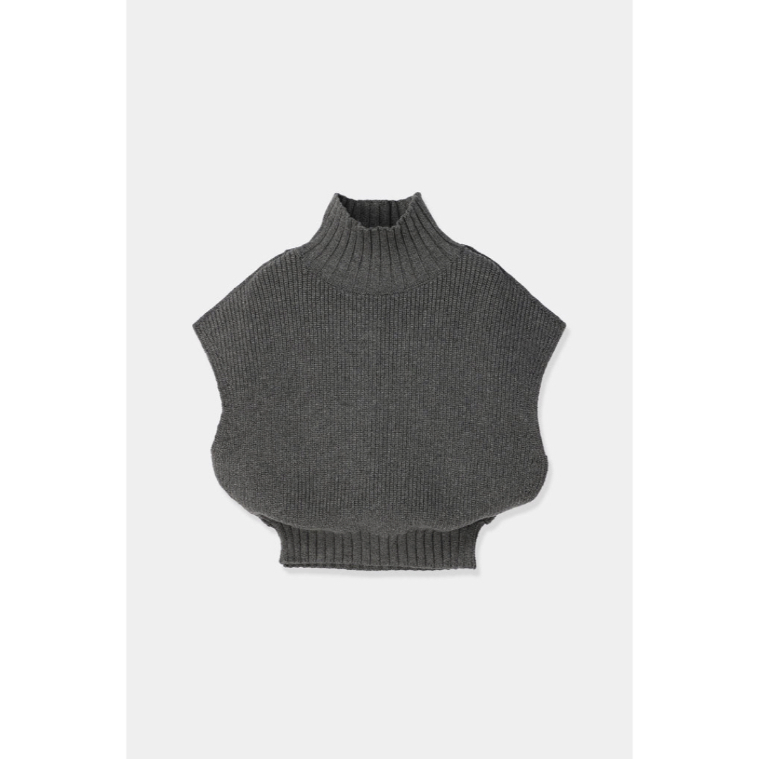 louren turtleneck knit vest