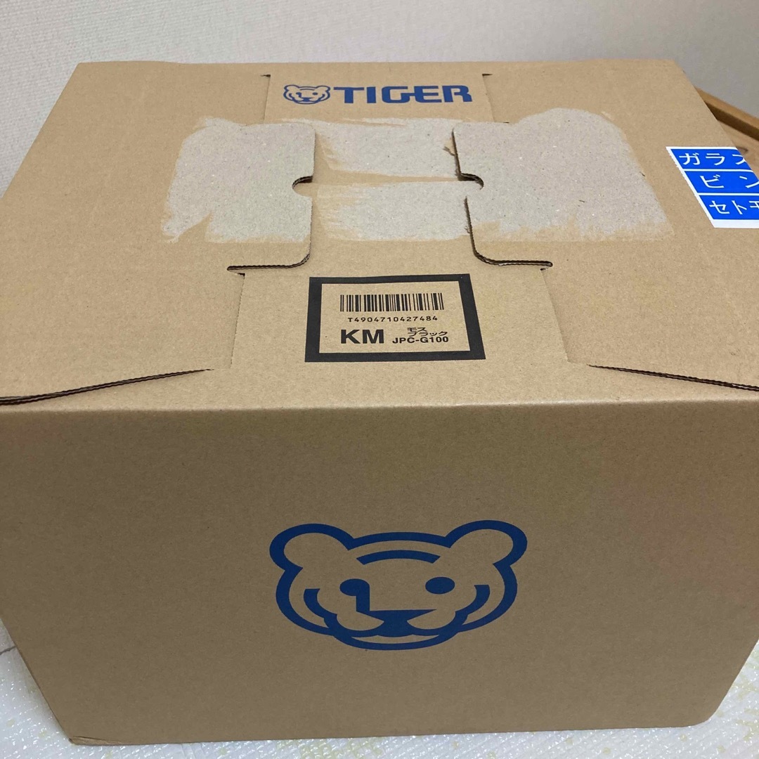TIGER - タイガー 炊飯ジャー JPC-G100 5.5合 モスブラック 炊飯器の