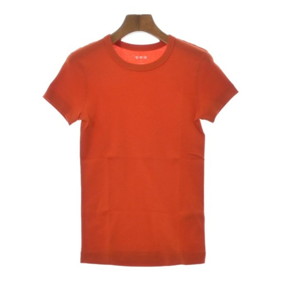 three dots(スリードッツ)のthree dots スリードッツ Tシャツ・カットソー S オレンジ 【古着】【中古】 レディースのトップス(カットソー(半袖/袖なし))の商品写真