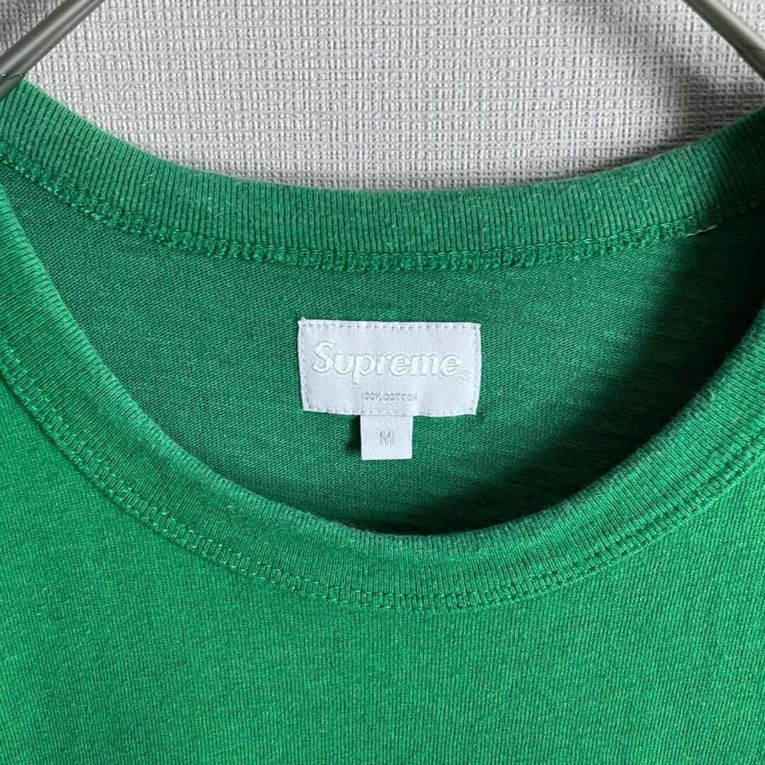 【入手困難モデル☆刺繍デザイン☆肉厚】シュプリーム ロゴ Tシャツ 半袖