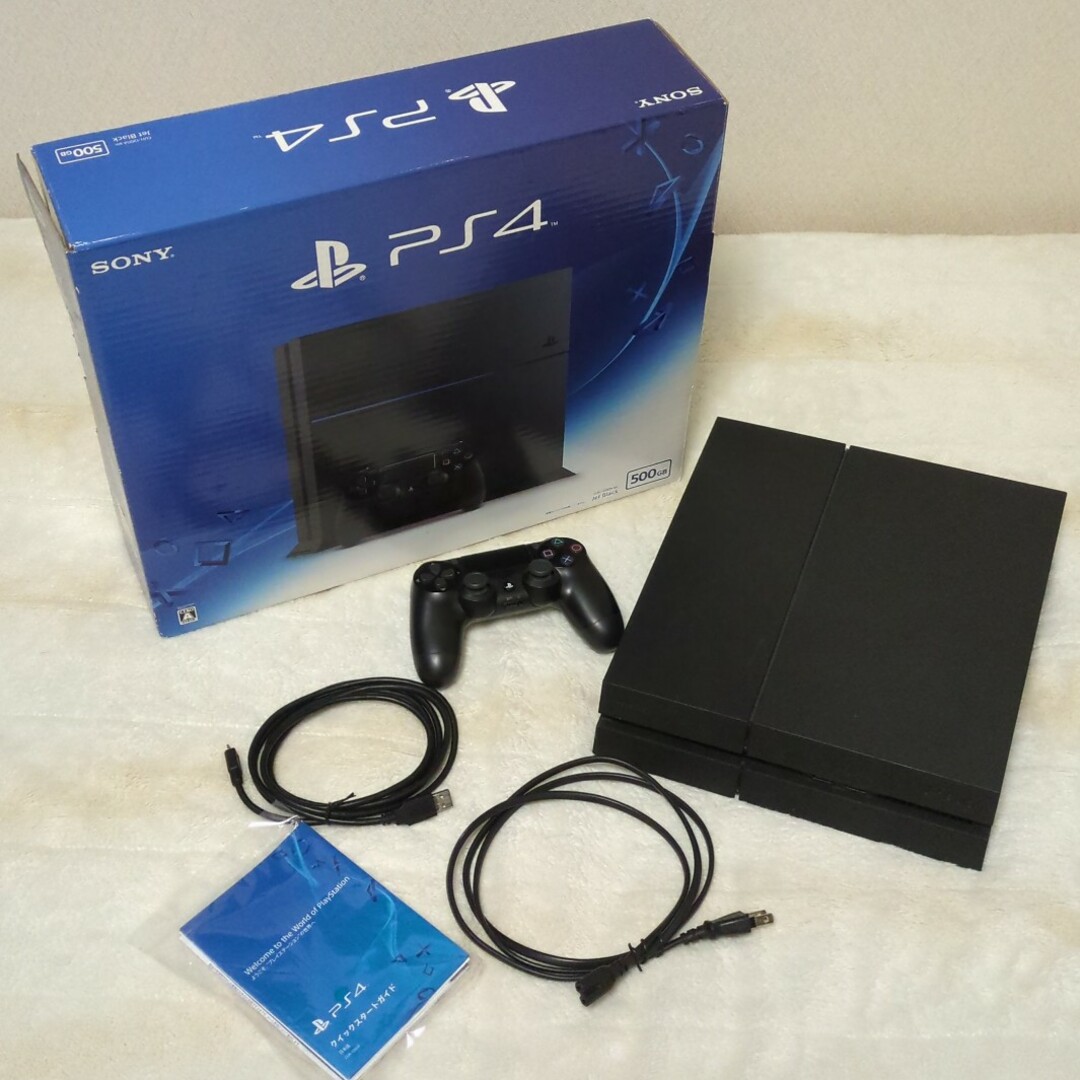 PlayStation 4 本体 CUH-1200A 500G ジェットブラック