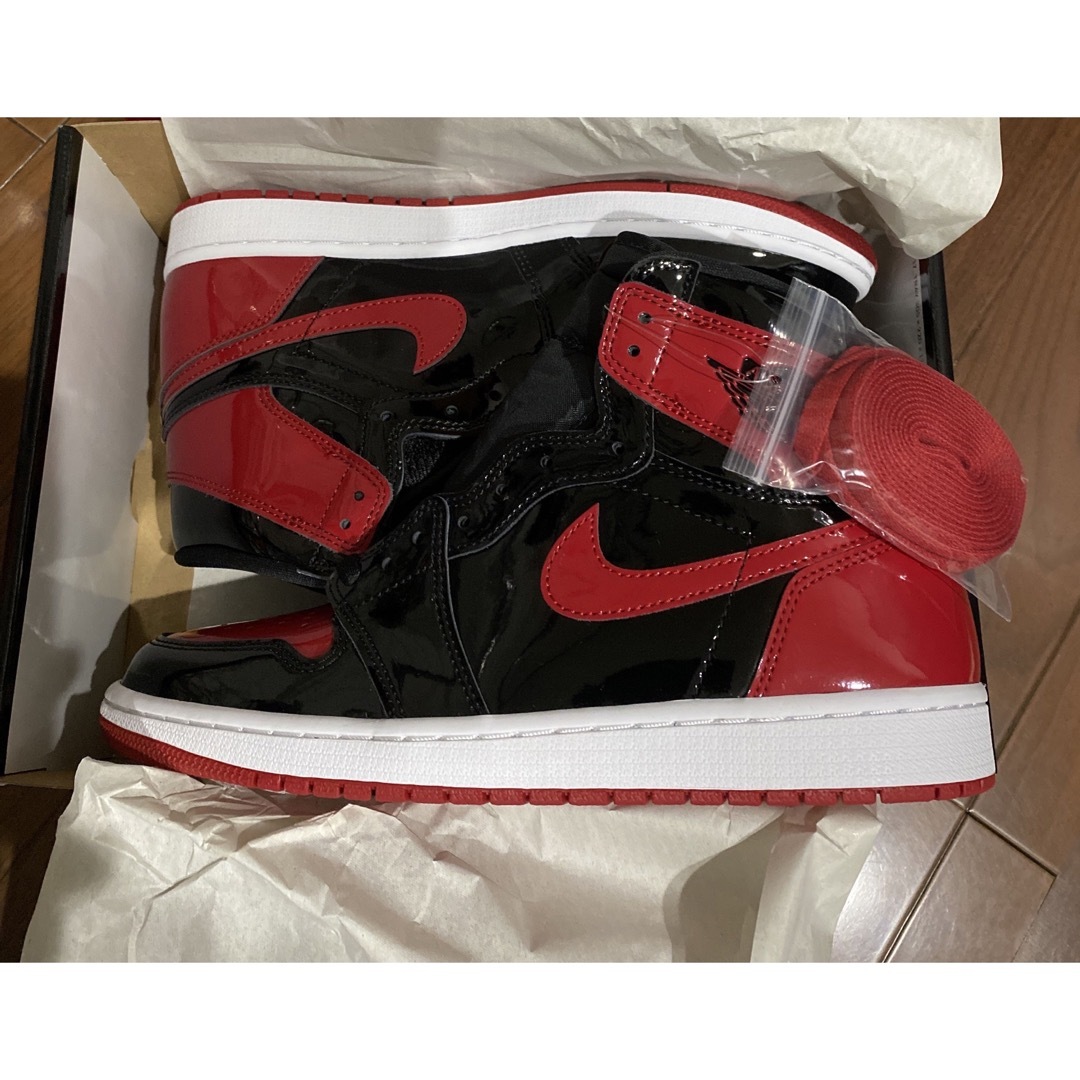 Nike Air Jordan 1 High OG Patent Bredスニーカー