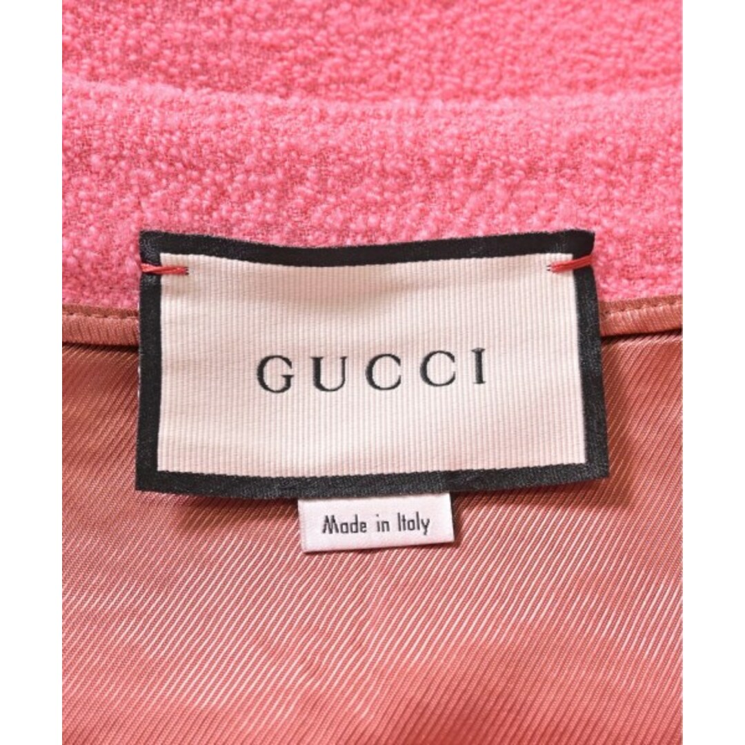 Gucci - GUCCI グッチ ひざ丈スカート 36(XS位) ピンク 【古着】【中古