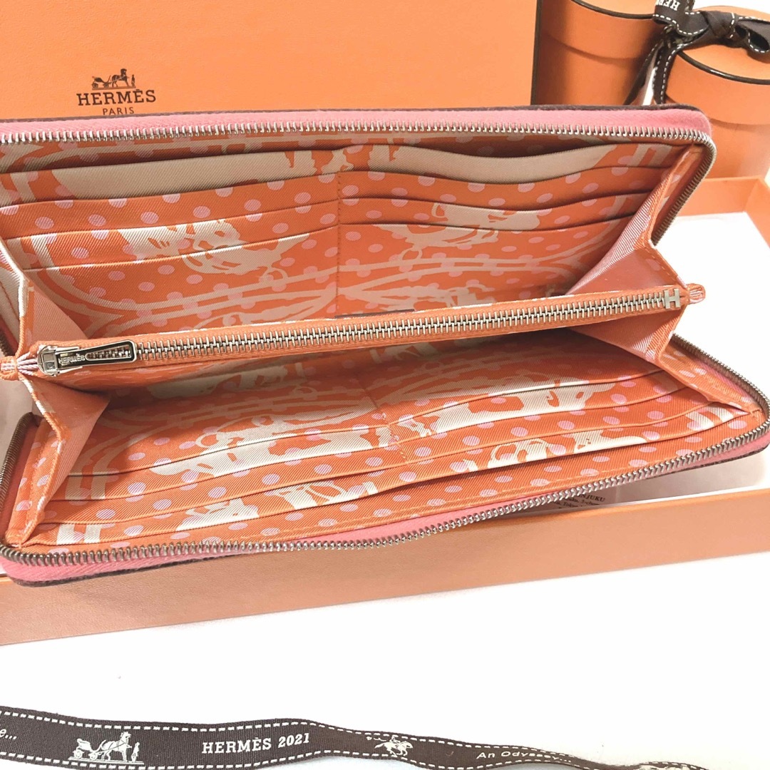 Hermes - 専用♡超美品♡エルメス アザップ シルクイン C刻印 長財布