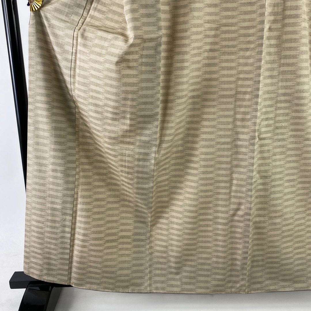 結城紬 美品 逸品 身丈162.5cm 裄丈67cm 正絹 | cunipic.com