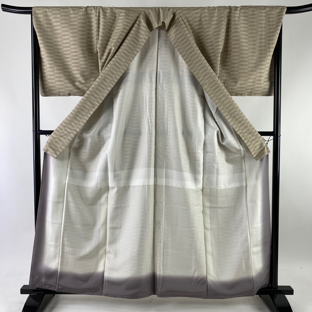 結城紬 美品 逸品 身丈162.5cm 裄丈67cm 正絹 | cunipic.com