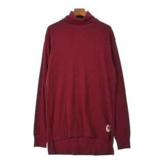 マルニ(Marni)のMARNI マルニ ニット・セーター 48(L位) 赤 【古着】【中古】(ニット/セーター)