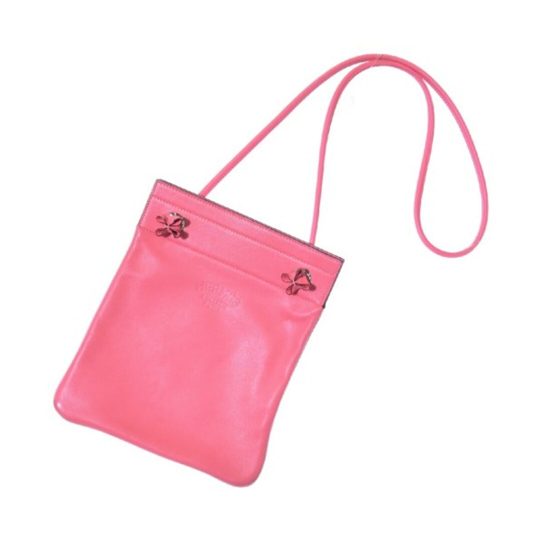 Hermes(エルメス)のHERMES エルメス ショルダーバッグ - ピンク 【古着】【中古】 レディースのバッグ(ショルダーバッグ)の商品写真