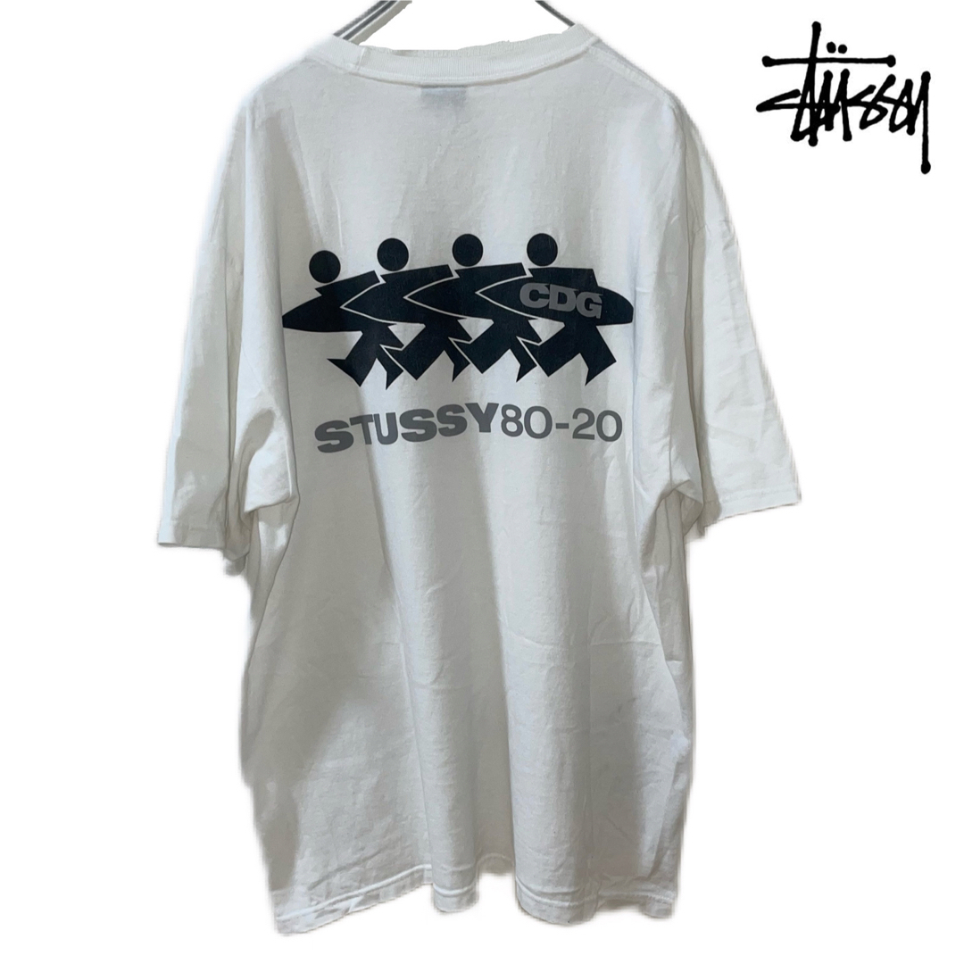 stussy cdgTシャツ　レア