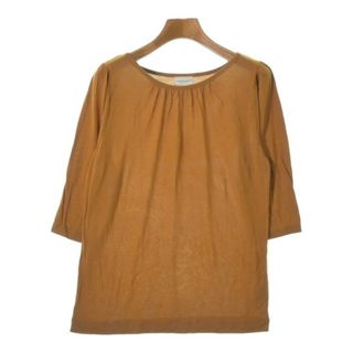 ドリスヴァンノッテン(DRIES VAN NOTEN)のDRIES VAN NOTEN ドリスヴァンノッテン ノースリーブ XS 茶系 【古着】【中古】(タンクトップ)