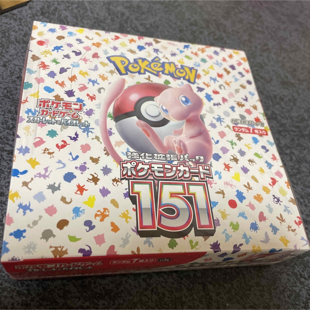 ポケモンカード151 未開封 シュリンク付き - Box/デッキ/パック