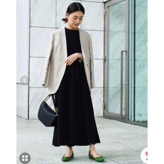 UNTITLED - 【新品】UNTITLED ロングフレアワンピース【洗える】の通販