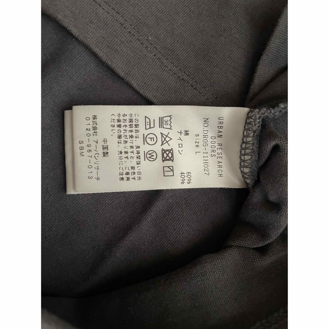 URBAN RESEARCH DOORS(アーバンリサーチドアーズ)のコーデュラナイロン ポケットTシャツURBAN RESEARCH DOORS メンズのトップス(Tシャツ/カットソー(半袖/袖なし))の商品写真