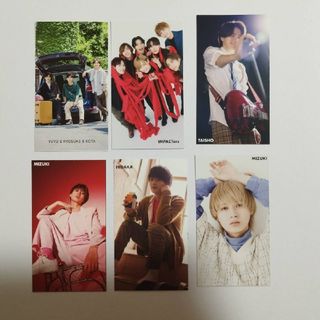 ジャニーズ(Johnny's)のジャニーズの厚紙カード(アイドルグッズ)