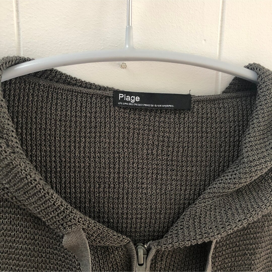 Plage - 新品未使用□Plage Li/Ny WAFFLE フーディ□メッシュ