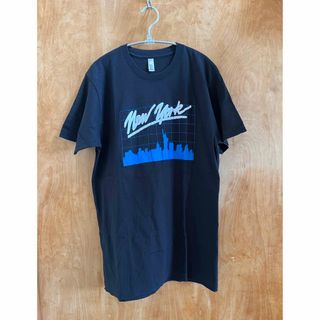 アメリカンアパレル(American Apparel)の匿名配送　美品　アメリカンアパレル　ノベルティー　希少　コットンT　ブラック(Tシャツ(半袖/袖なし))