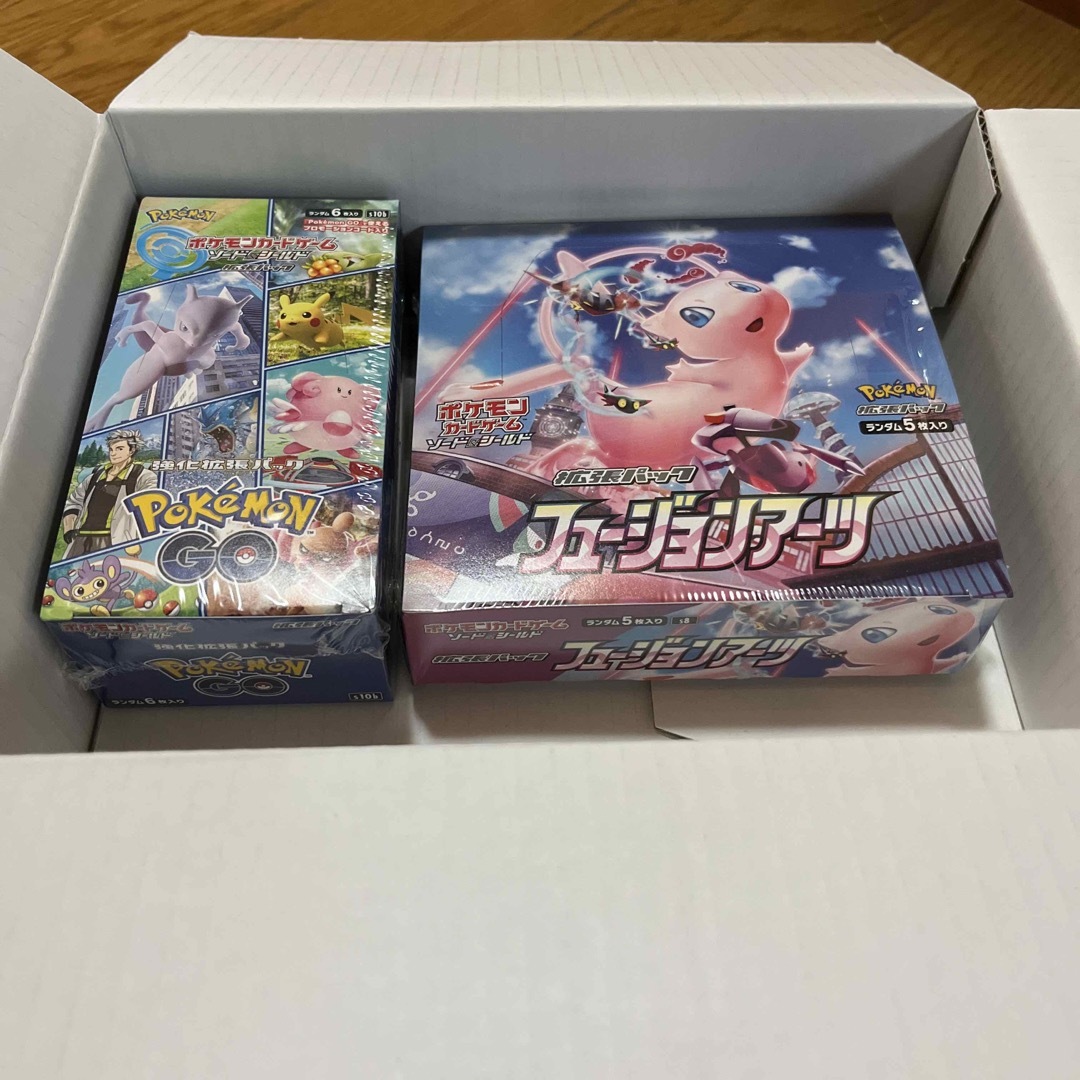 ポケモンカードフュージョンアーツ&ポケモンGo 1Box