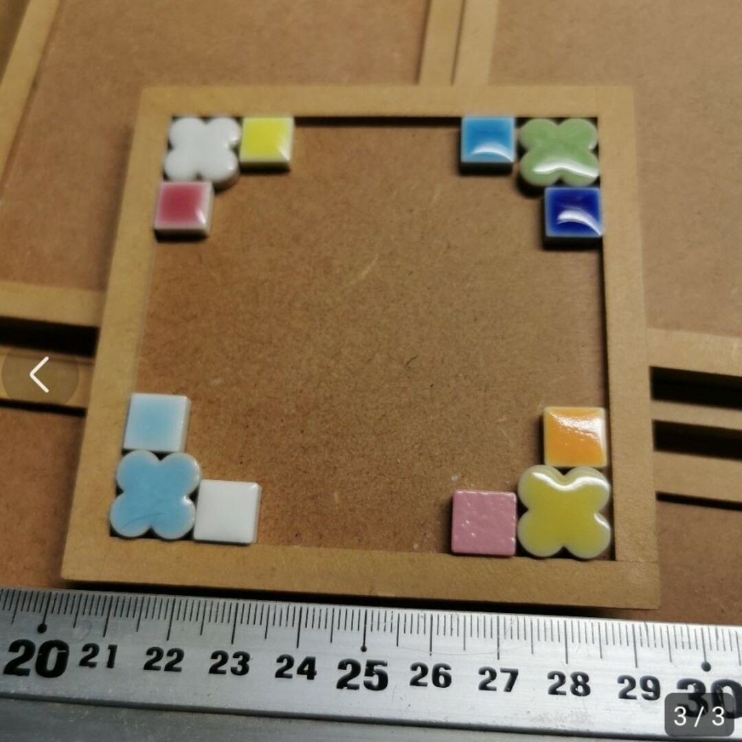 枠付きMDFベース★10枚 ハンドメイドの素材/材料(その他)の商品写真