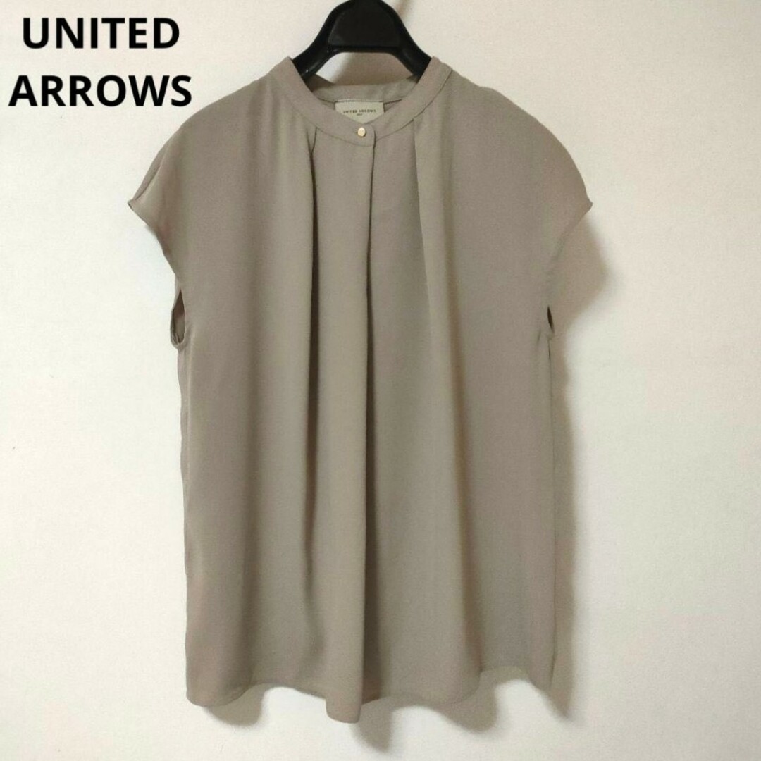 UNITED ARROWS(ユナイテッドアローズ)のユナイテッドアローズ フレンチスリーブ ブラウス UNITED ARROWS レディースのトップス(シャツ/ブラウス(半袖/袖なし))の商品写真