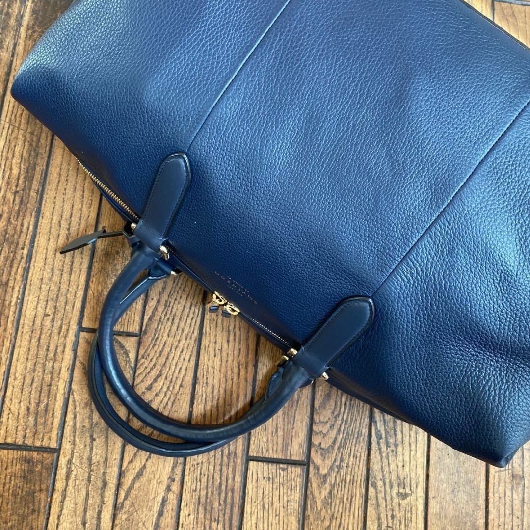 Smythson(スマイソン)の極美品 Smythsonスマイソン/BURLINGTON 2wayボストンバッグ メンズのバッグ(ボストンバッグ)の商品写真