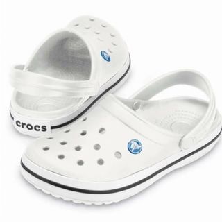 クロックス(crocs)の新品 27cm クロックス クロックバンド ホワイト(サンダル)