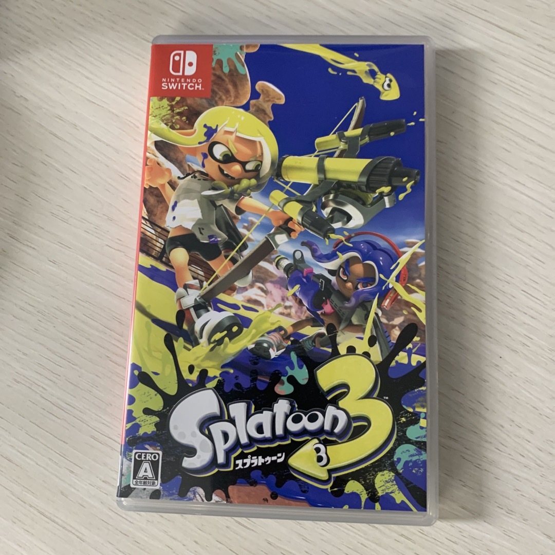 スプラトゥーン3 Switch エンタメ/ホビーのゲームソフト/ゲーム機本体(家庭用ゲームソフト)の商品写真