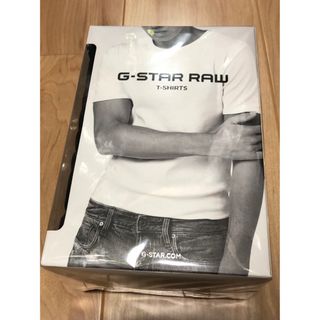 ジースター(G-STAR RAW)の新品 g-star raw ジースターロゥ 2枚組白/黒Tシャツ sizeXL(Tシャツ/カットソー(半袖/袖なし))