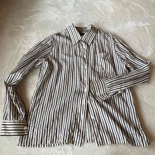 ジバンシィ(GIVENCHY)のジバンシー　長袖　シルクシャツ(シャツ/ブラウス(長袖/七分))