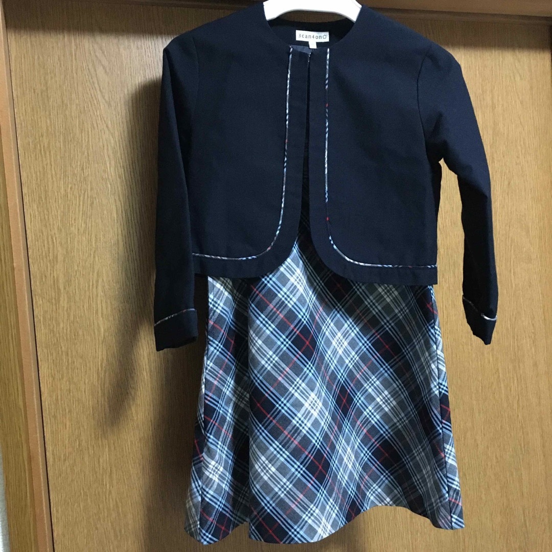 3can4on(サンカンシオン)のスーツ 110cm キッズ/ベビー/マタニティのキッズ服女の子用(90cm~)(ドレス/フォーマル)の商品写真