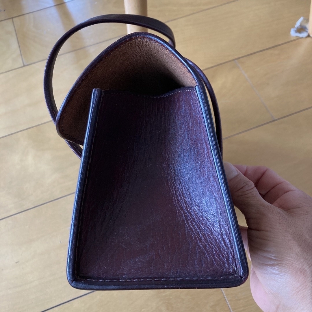 革製ハンドメイドハンドバッグ 6