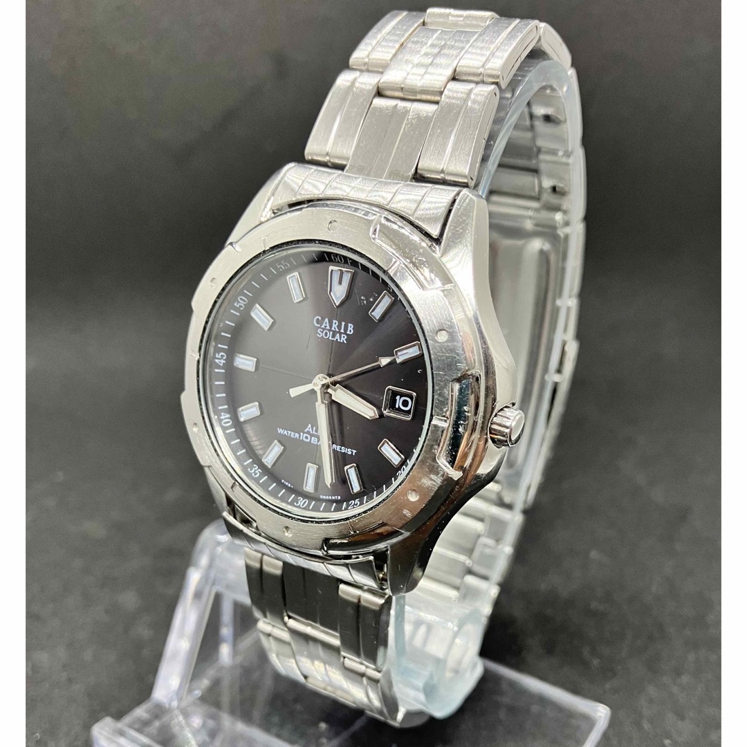 ALBA(アルバ)の完動品レアSEIKO ALBA CARIB  ソーラー腕時計 V145-OH50 メンズの時計(腕時計(アナログ))の商品写真