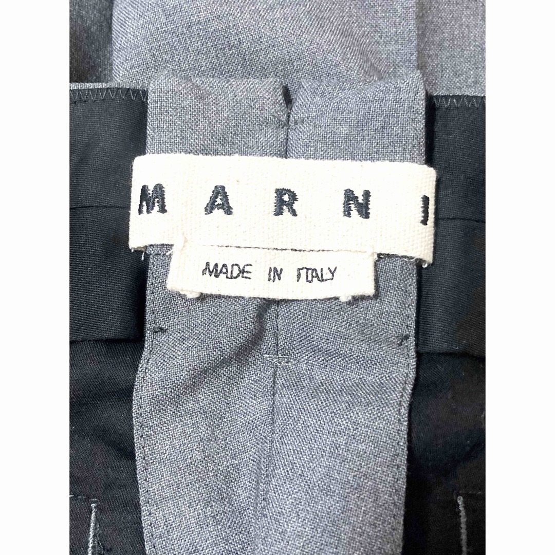 新作格安】 Marni - マルニ スプレーチェック トロピカルウール パンツ
