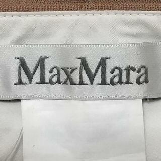Max Mara マックスマーラ パンツ（その他） 44(L位) 黒x白(総柄)