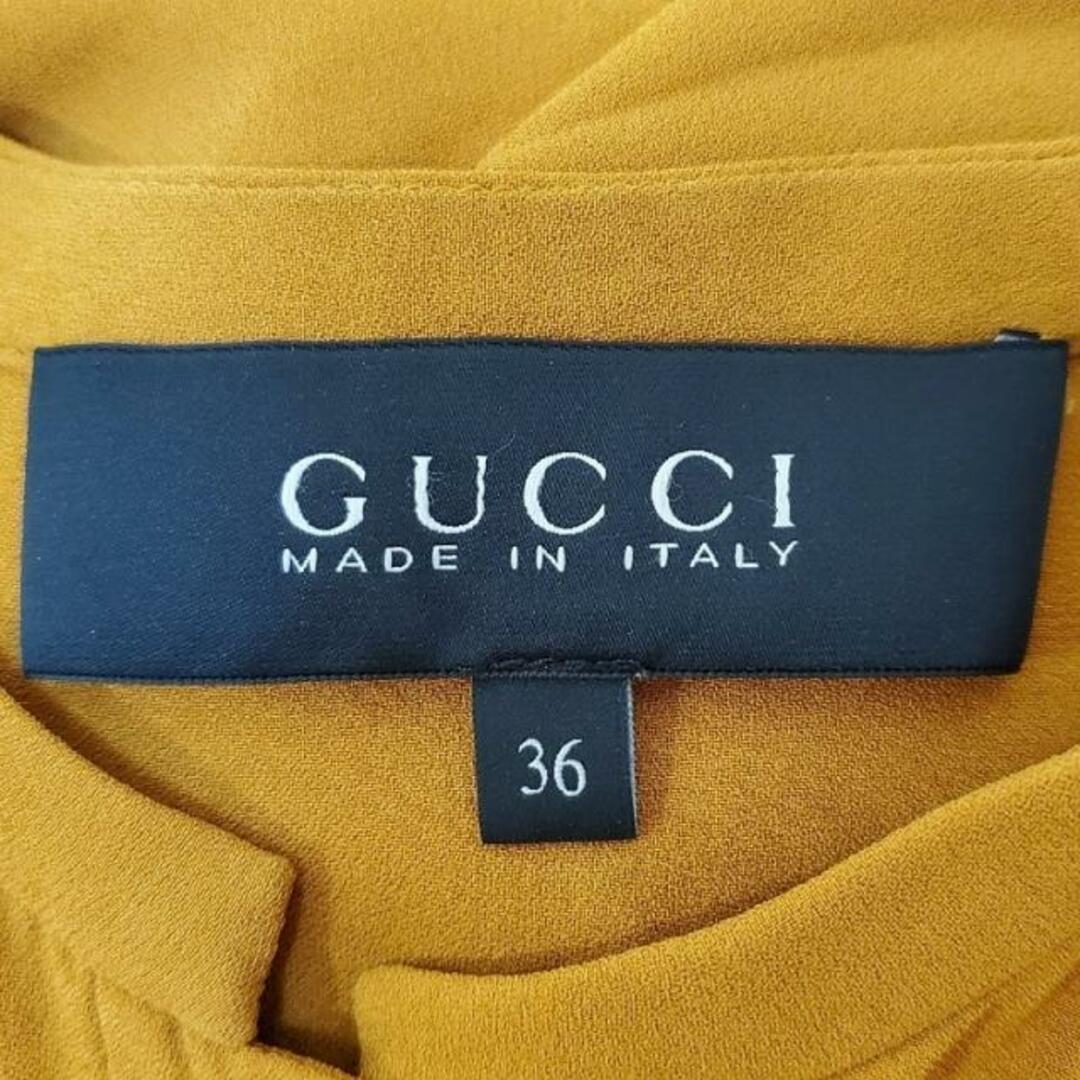 Gucci - グッチ ワンピース サイズ36 S レディースの通販 by ブラン