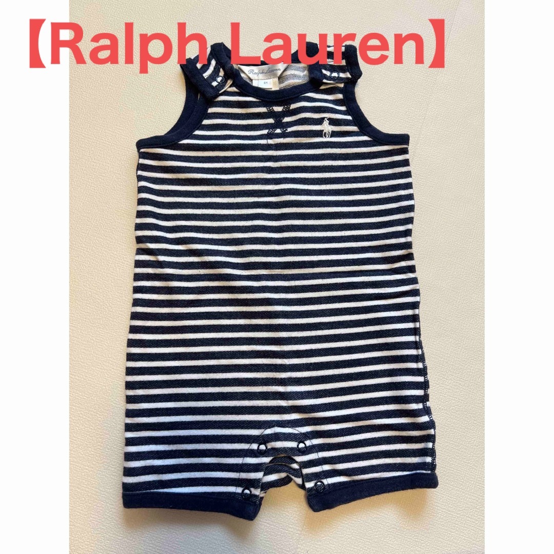 Ralph Lauren(ラルフローレン)の【Ralph Lauren】ラルフローレン　ロンパース キッズ/ベビー/マタニティのベビー服(~85cm)(ロンパース)の商品写真