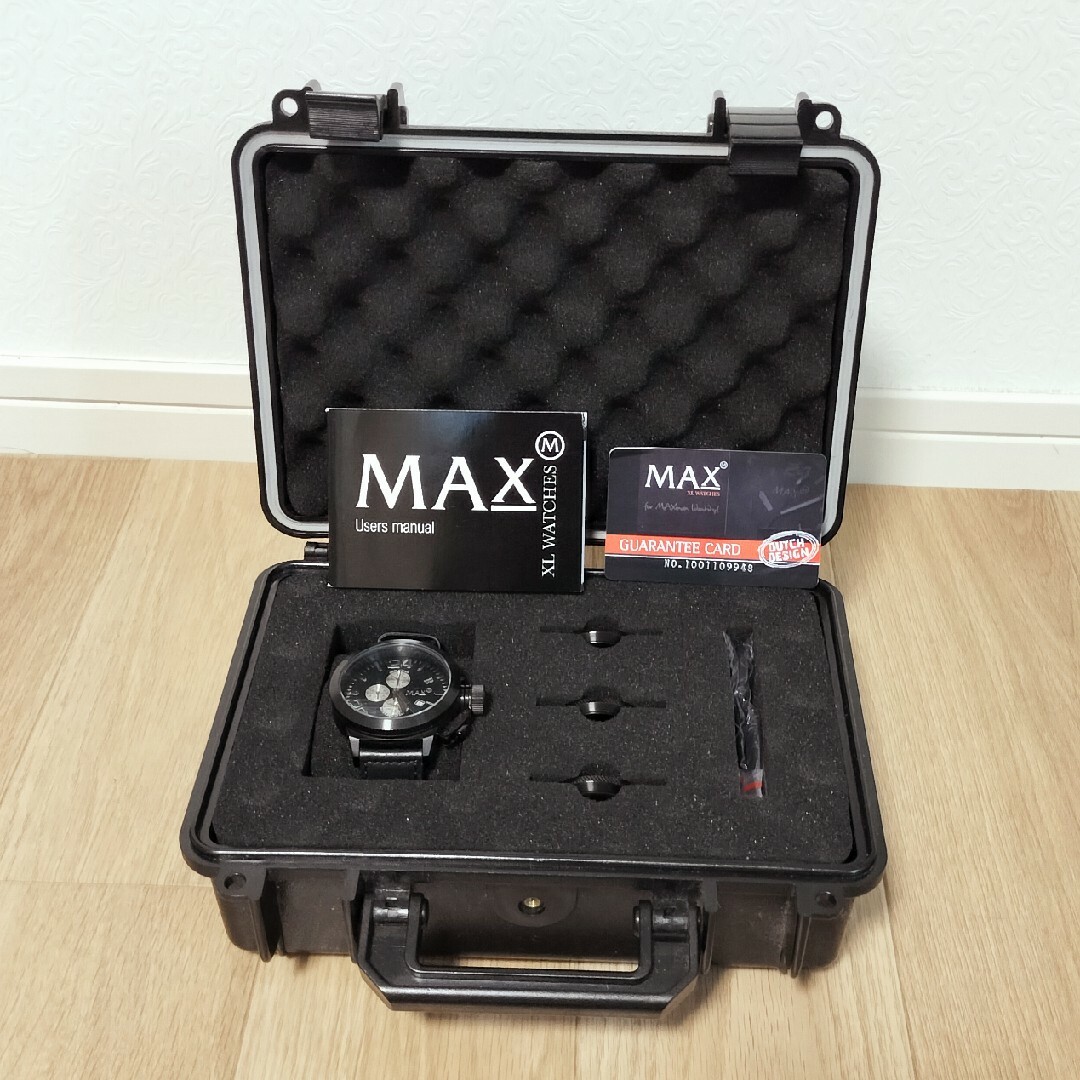 MAX XL WATCHES レザーベルト メンズ ブランド腕時計メンズ