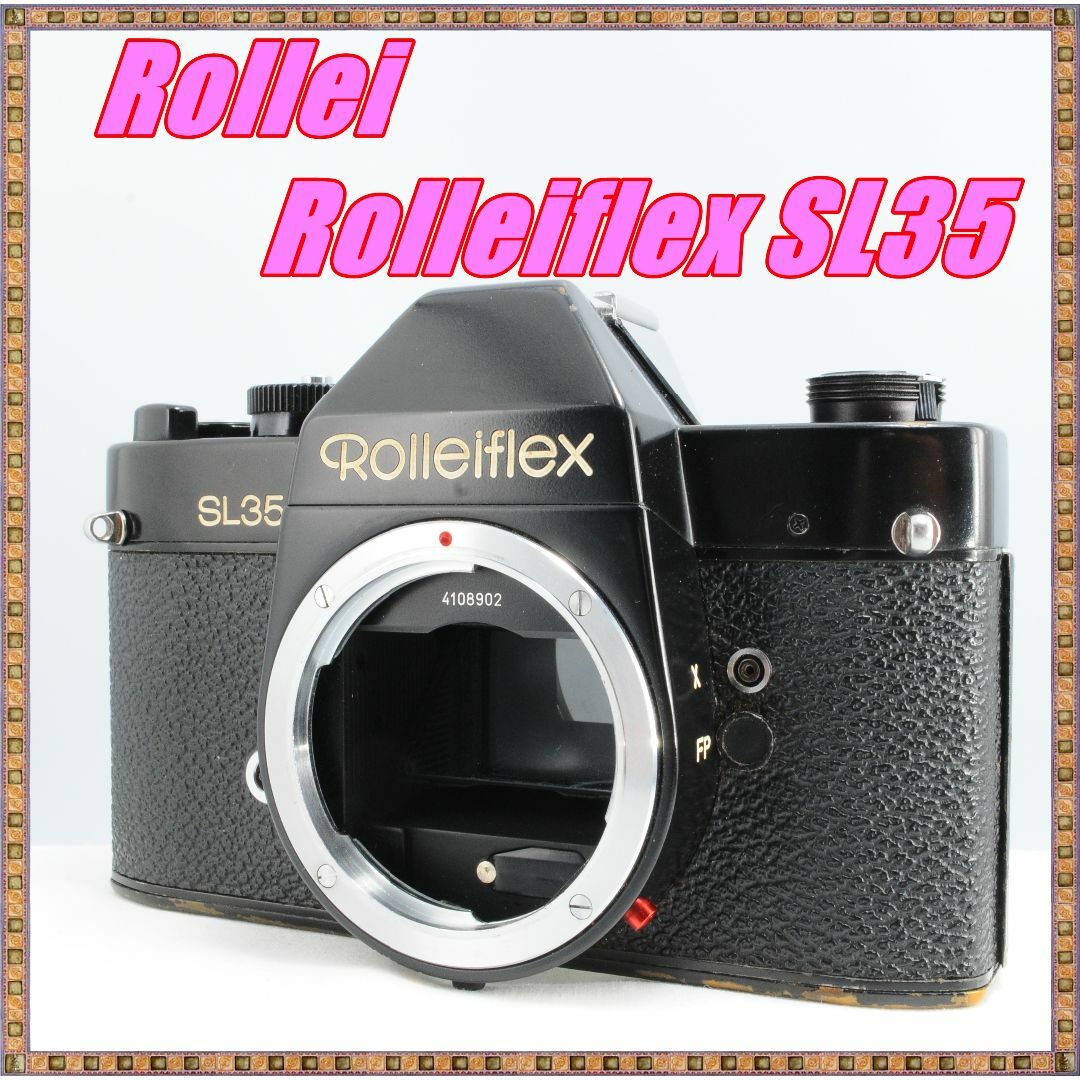 ★美品★ローライ ROLLEIFLEX SL35 ブラック