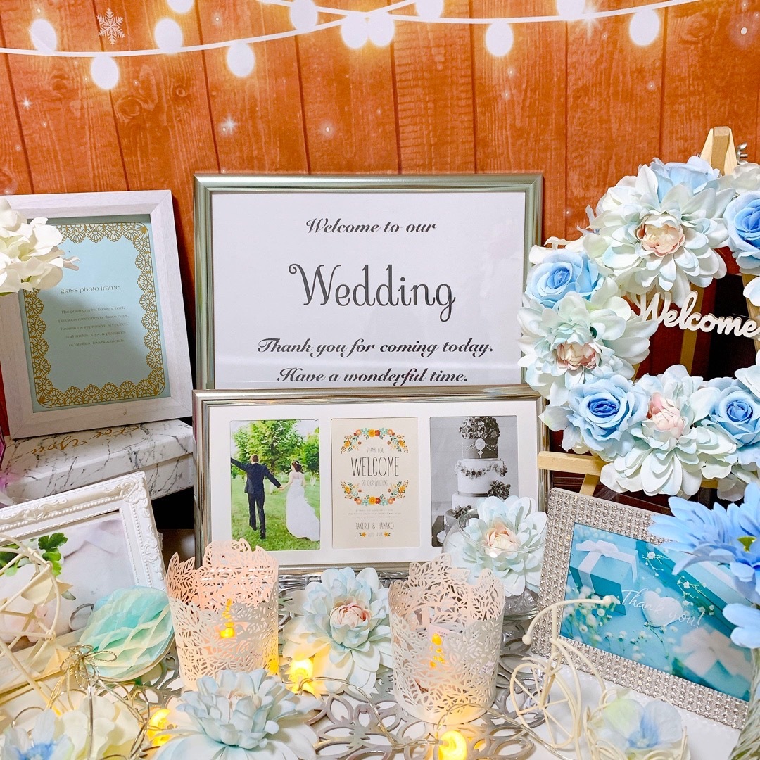 受注製作 ☆No.806 ウェルカムスペース まとめ売りセット 結婚式